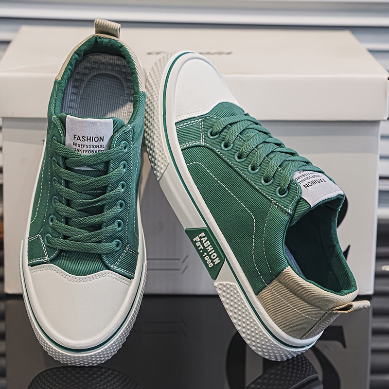 Męskie niskie sneakersy w stylu vintage street – na co dzień i na czas wolny