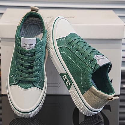 Męskie niskie sneakersy w stylu vintage street – na co dzień i na czas wolny