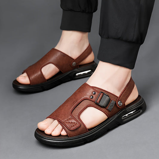 Heren outdoor-sandalen met moderne snit en hielriem – vrijetijds- en alledaagse schoenen