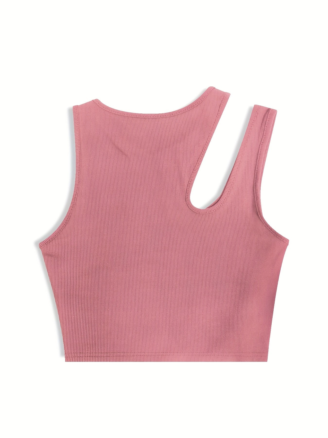 Dames asymmetrische crop top voor de zomer – modieus vrijetijds- en feesttopje