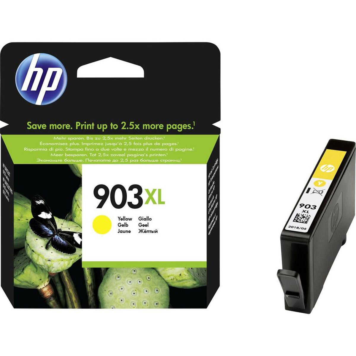 Inktcartridge XL geel, inkjet technologie, origineel