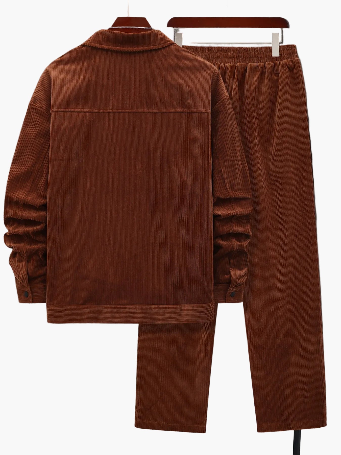 Ensemble deux pièces loisirs homme veste & pantalon – Streetstyle moderne pour l’automne et l’hiver