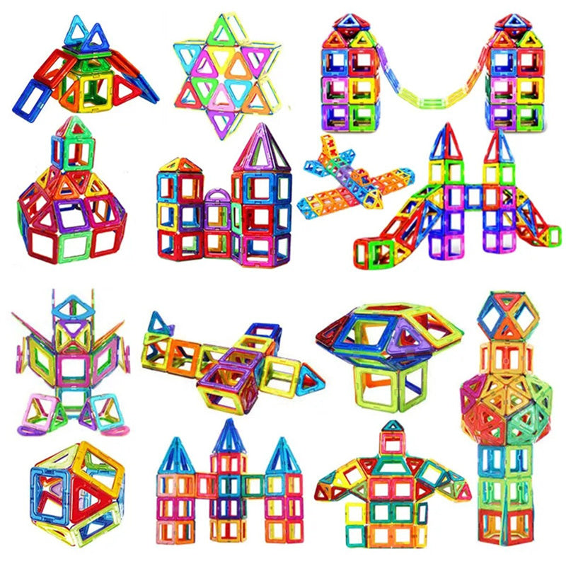 Blocs de construction magnétiques pour enfants – Jouet éducatif, coffret de construction, kit créatif, unisexe