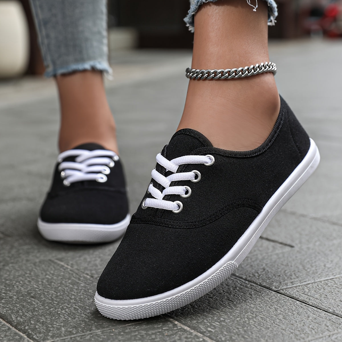 Damskie sneakersy niskie klasyczne modowe wygodne na co dzień