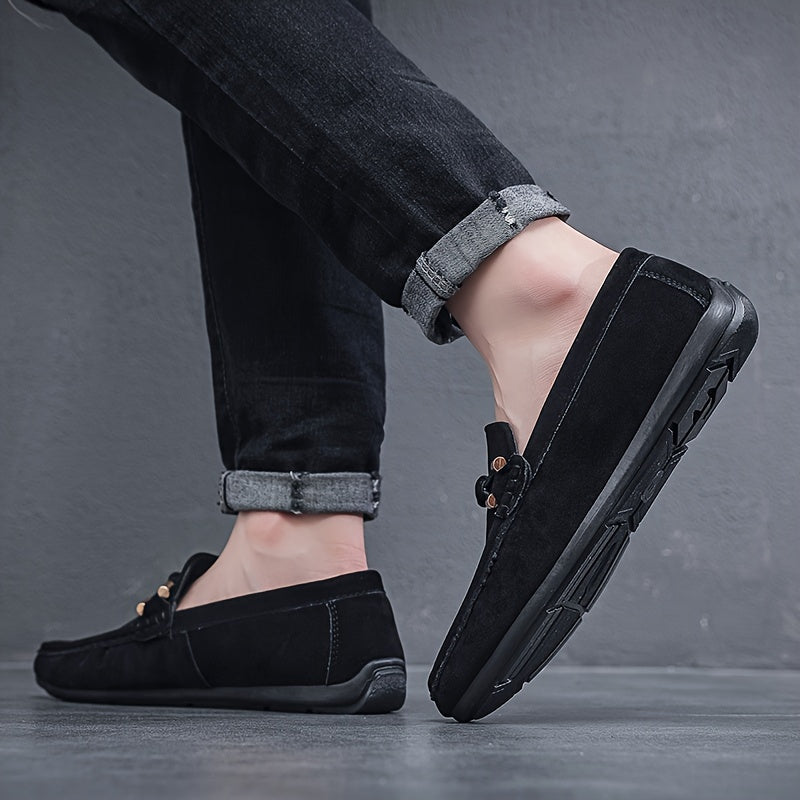 Męskie mokasyny wsuwane, buty casual na co dzień i do biura