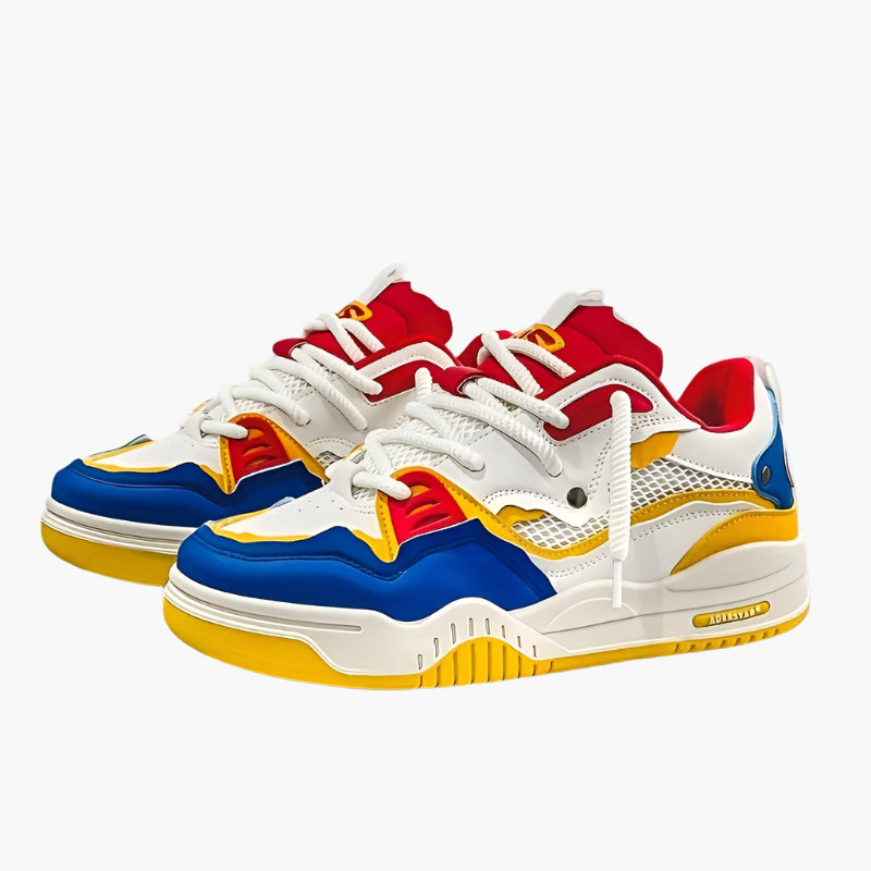 Męskie sneakersy w sportowym stylu ulicznym na co dzień i czas wolny