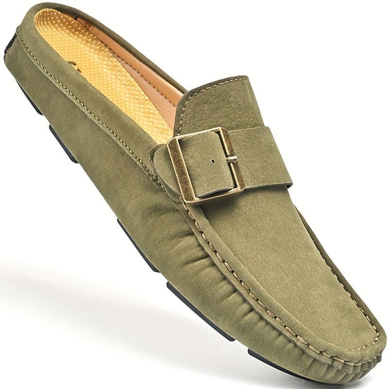 Herren Mokassin-Loafer mit Schnalle – Elegante Slip-On-Schuhe für Freizeit & Business