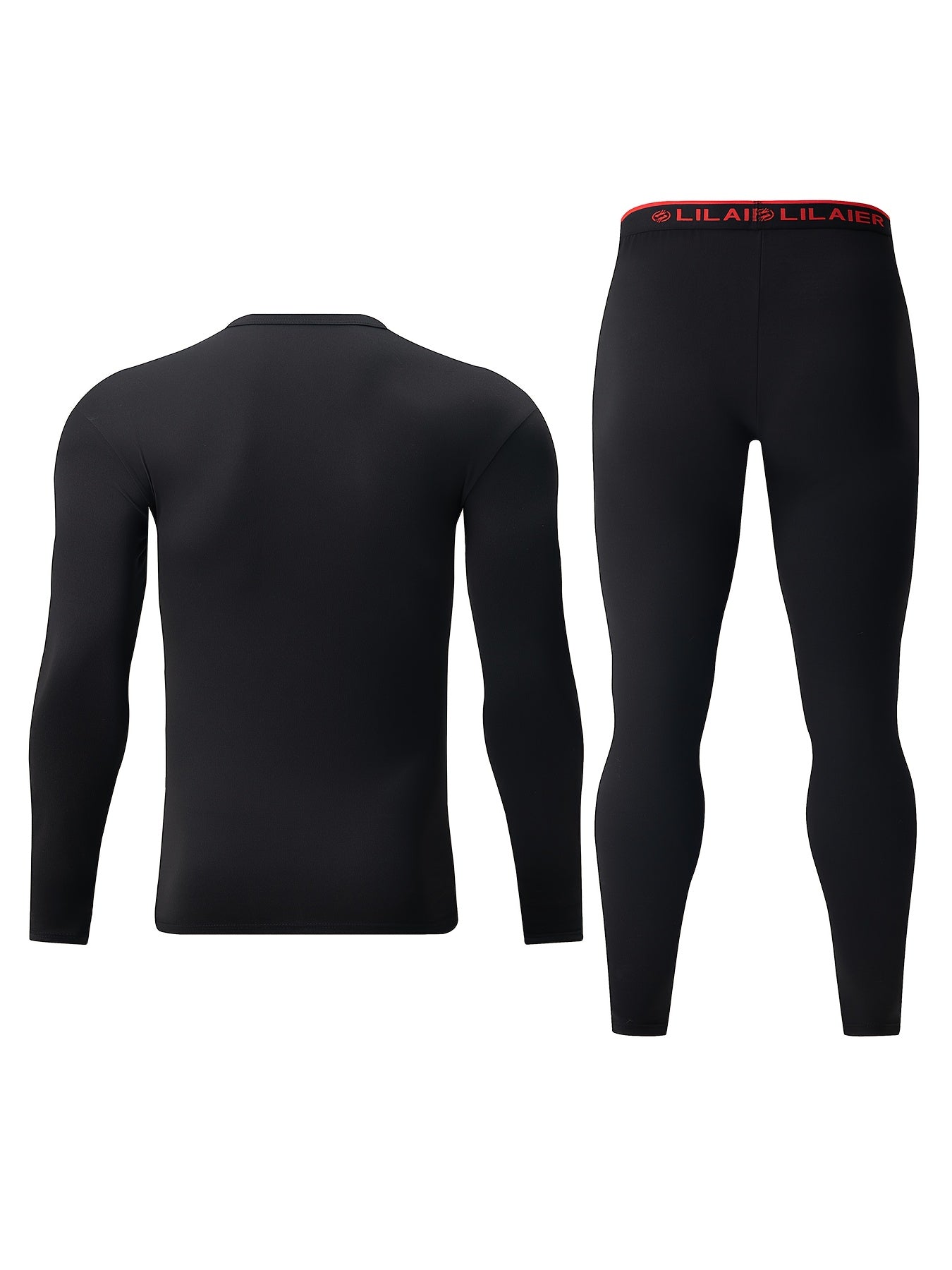Herren Thermounterwäsche Set Langarmshirt und Hose Wärme Funktionsunterwäsche