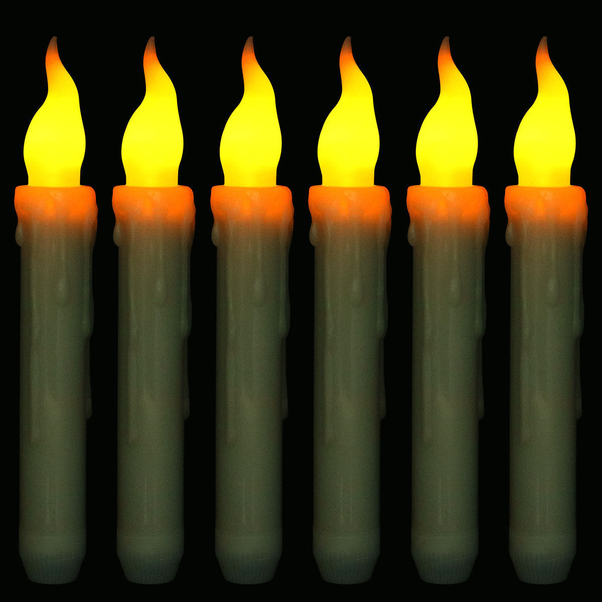 Magiczne unoszące się świeczki LED z różdżką na Halloween – dekoracja imprezowa i upiorna atmosfera