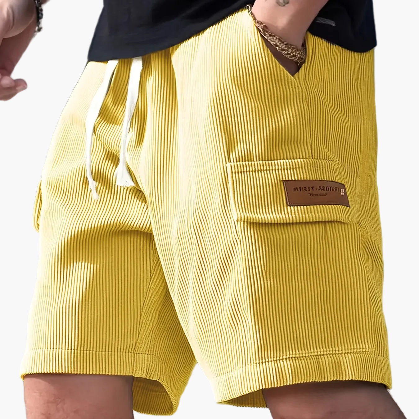 Herren Freizeitshorts mit Kordelzug – Modische Regular Fit Shorts für Alltag & Freizeit