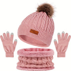 Winterset met muts en handschoenen voor dames