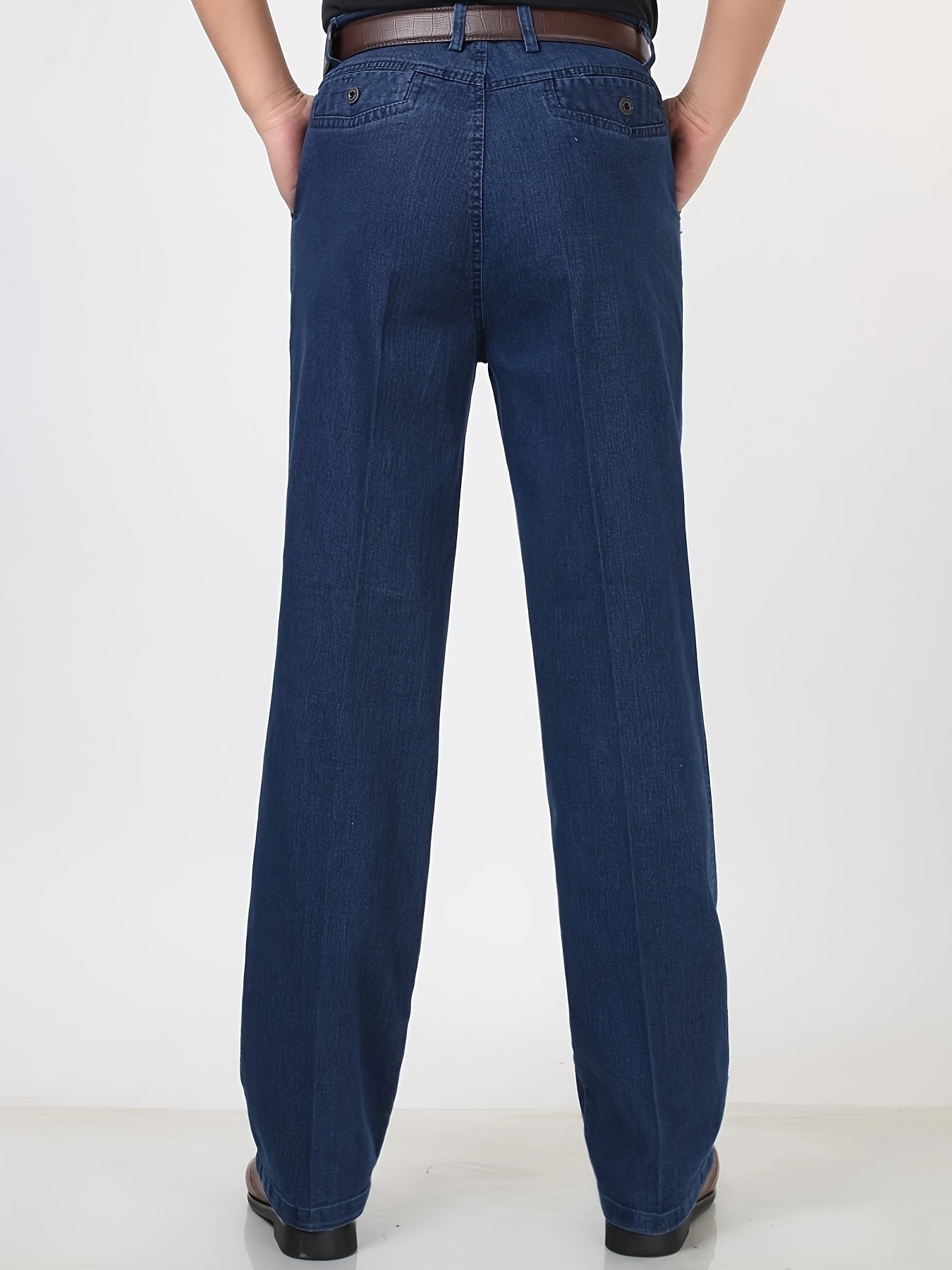 Pantalon droit pour homme – Pantalon de costume élégant pour le quotidien et le bureau