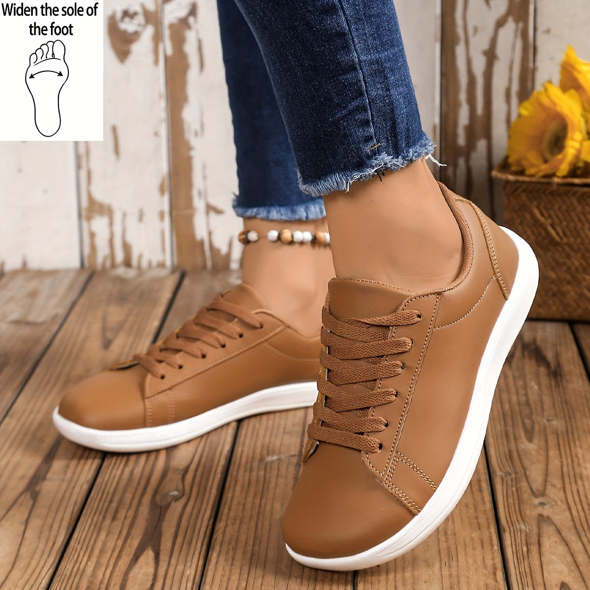 Damen Sneaker Freizeit Klassisch Bequem Alltagsmode