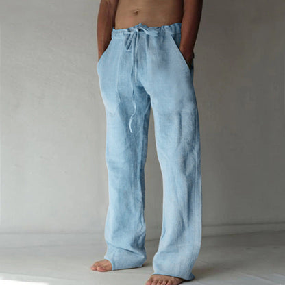 Pantalon de loisirs pour hommes style japonais – Jogging ample à jambe droite