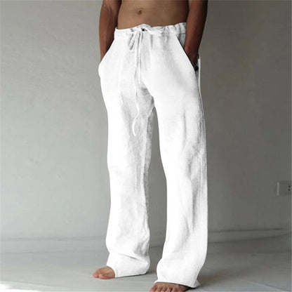 Pantalon de loisirs pour hommes style japonais – Jogging ample à jambe droite