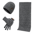 Winterset met muts, sjaal en handschoenen