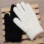 Gebreide touchscreen-handschoenen voor dames