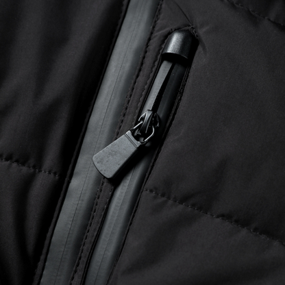 Dames gewatteerde jas met ceintuur – Modieuze winterjas voor dagelijks en outdoor