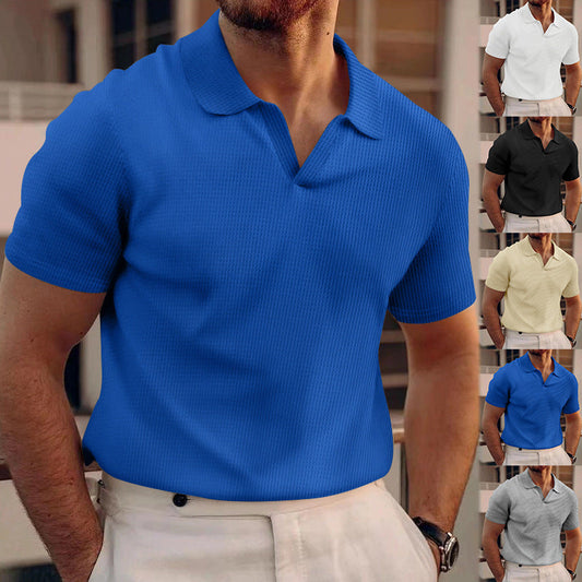 Herren Polo T-Shirt Slim Fit Kurzarm – Eleganter Freizeitstil für Alltag & Business