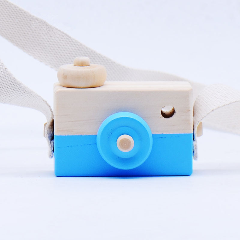 Caméra jouet en bois pour enfants – Jouet éducatif créatif pour bébés et tout-petits – Unisexe