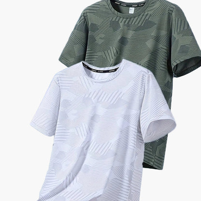 Herren Funktionsshirt Kurzarm – Atmungsaktiv & Lässig für Freizeit und Sport