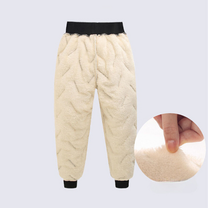 Pantalon thermique d’hiver outdoor enfant – Imperméable et doublé pour garçons et filles – Pantalon de neige sportif pour activités