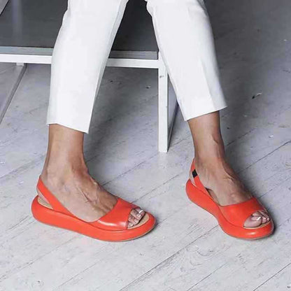 Diana – Zapatos jelly de cuero vegano para mujer