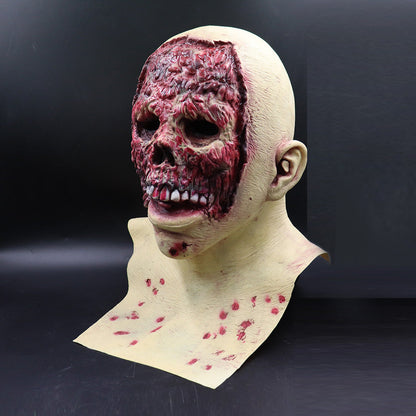 Halloween latex zombie masker voor volwassenen – Griezelig volledig hoofdmasker voor horror kostuums & feest