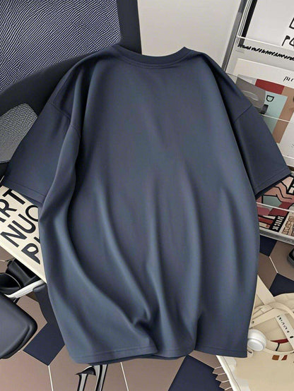 Camiseta urbana para hombre con estampado de oso y diseño urbano – Camiseta moderna para tiempo libre