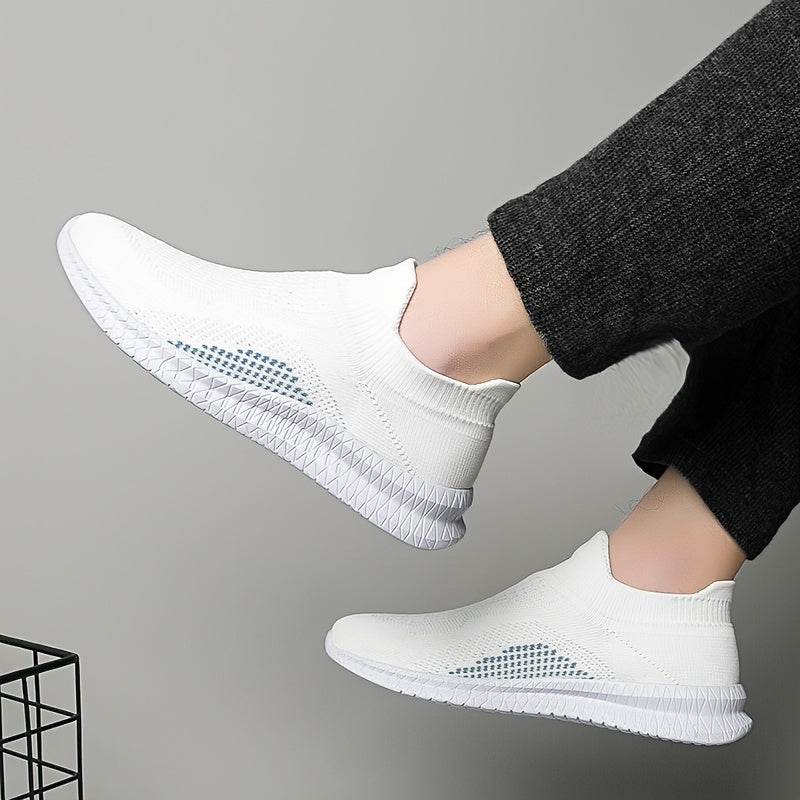 Sneaker Slip-On Uomo Stile Street Scarpe Tempo Libero