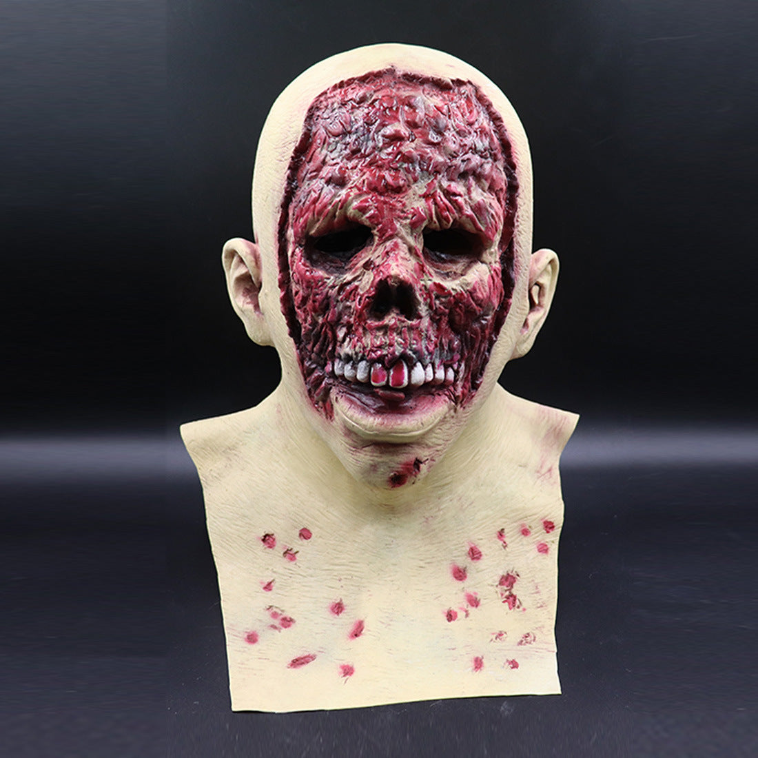 Halloween latex zombie masker voor volwassenen – Griezelig volledig hoofdmasker voor horror kostuums & feest