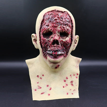 Halloween latex zombie masker voor volwassenen – Griezelig volledig hoofdmasker voor horror kostuums & feest