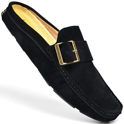 Herren Mokassin-Loafer mit Schnalle – Elegante Slip-On-Schuhe für Freizeit & Business