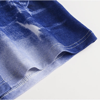Boxers pour hommes effet jean – Sous-vêtements tendance pour le quotidien et les loisirs