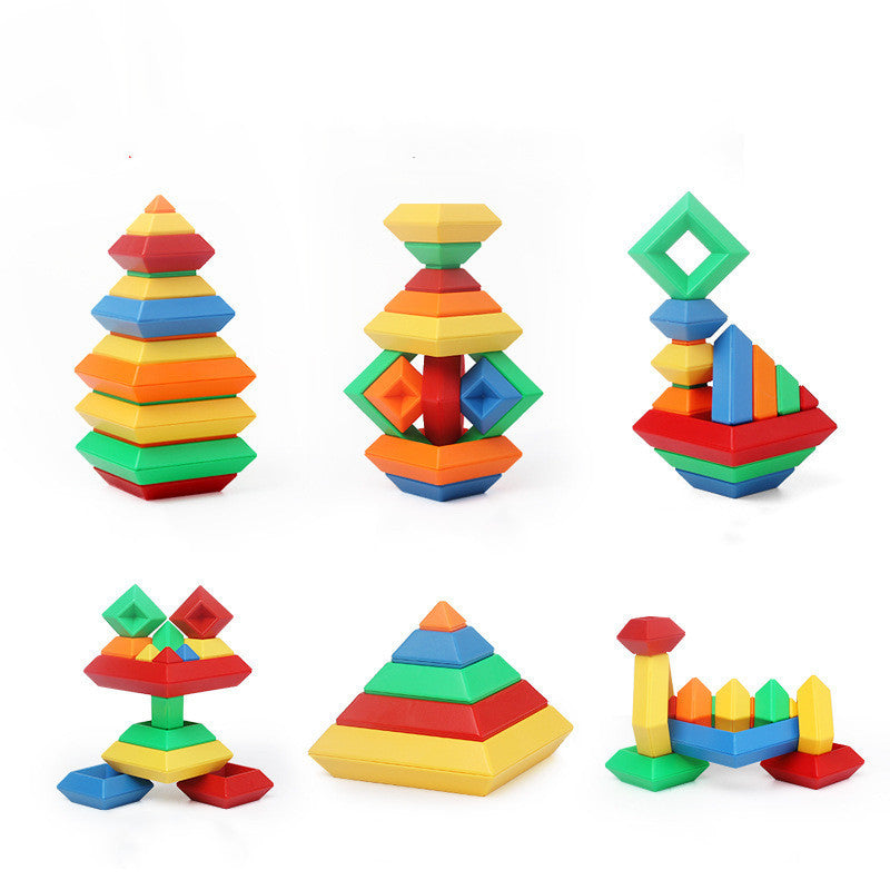 Jeu d'empilement créatif – Jouet éducatif pour enfants dès 4 ans