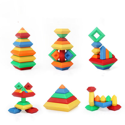 Jeu d'empilement créatif – Jouet éducatif pour enfants dès 4 ans