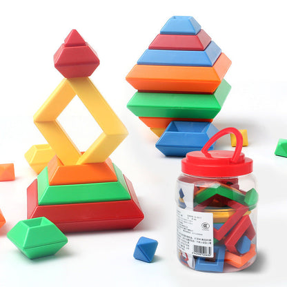 Jeu d'empilement créatif – Jouet éducatif pour enfants dès 4 ans