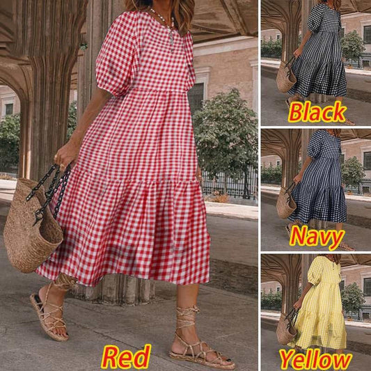 Juliet – Abito casual da donna con maniche corte