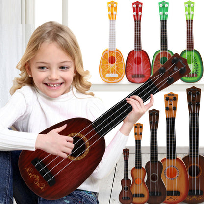 Kinder speelgoed-ukulele – Simulatie muziekinstrument voor jongens en meisjes, educatief speelgoed