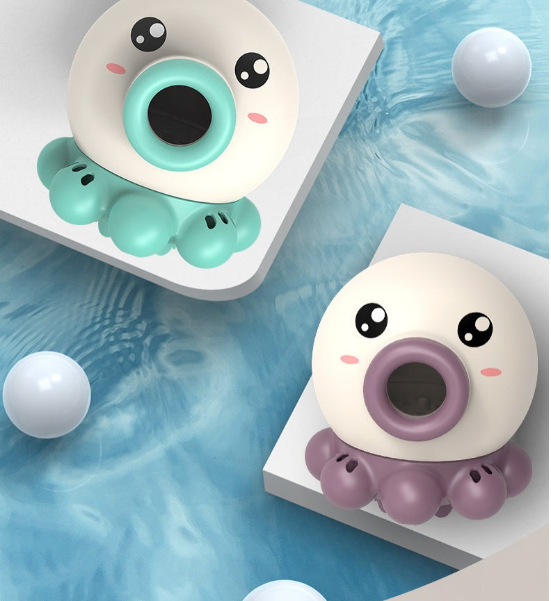 Baby Bade-Spielzeug Oktopus Wasserspritzspielzeug für Jungen und Mädchen – Interaktives Badespaß-Spielzeug für Kinder und Kleinkinder