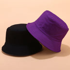 Omkeerbare bucket hat voor de zomer met twee looks in één