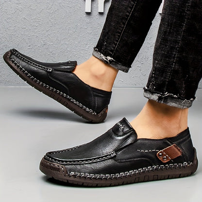 Męskie wsuwane buty rekreacyjne w stylu vintage na co dzień i czas wolny