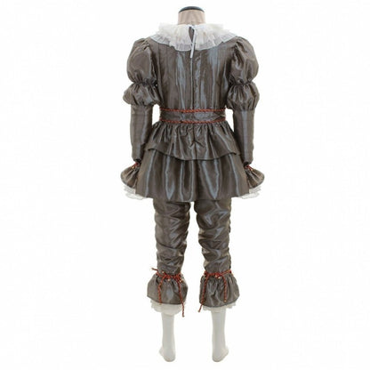 Costume Halloween Clown Pennywise per Adulti – Costume Horror Spaventoso per Carnevale
