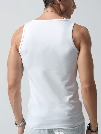Débardeur homme style musculation – Sport & loisirs, ajusté