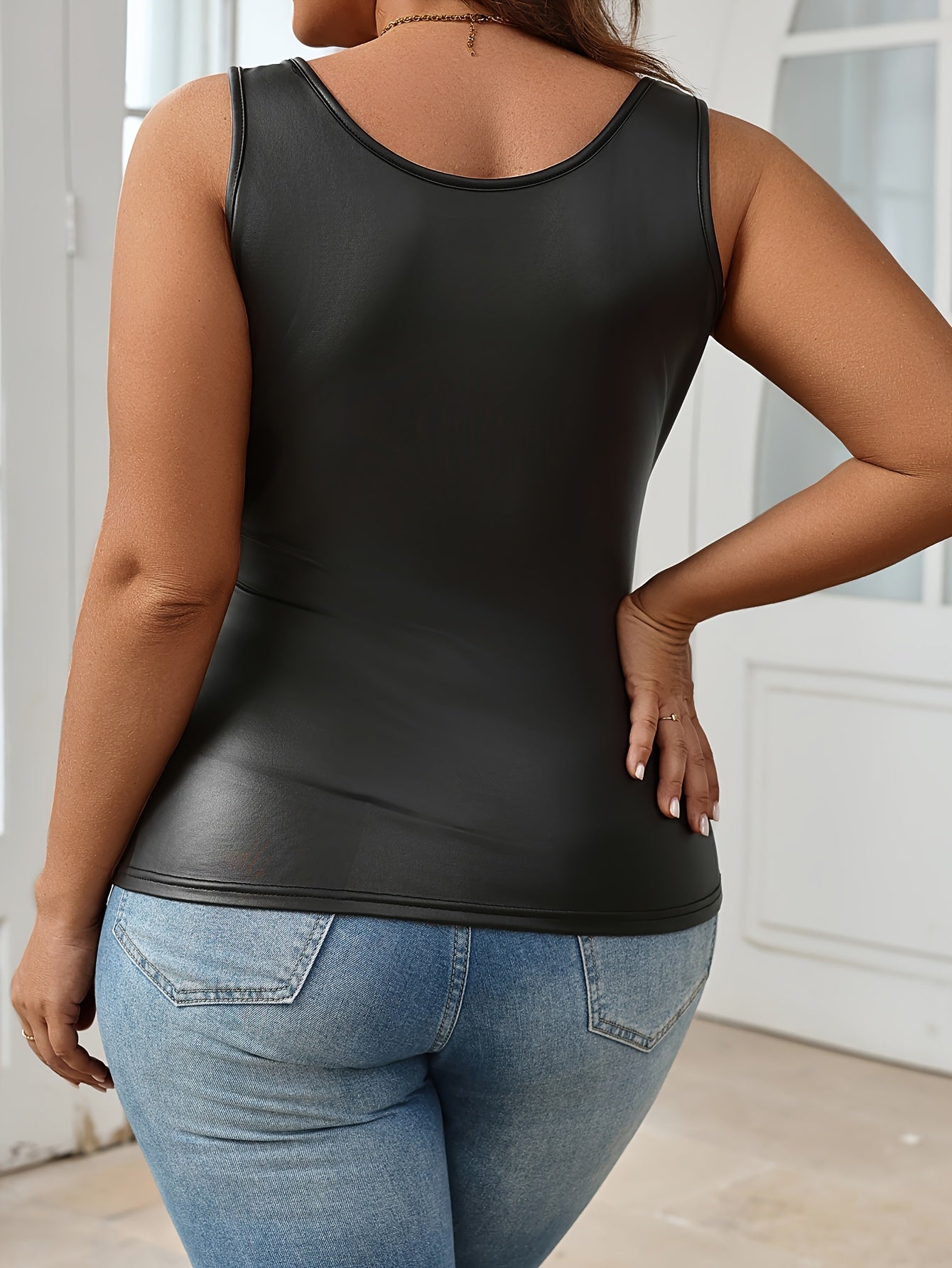 Damen Top Kurzes Tankshirt Figurbetont Casual Streetwear Für Alltag