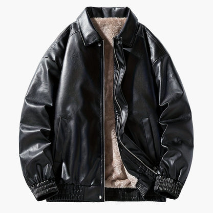 Bomber da uomo in stile street casual con cerniera – Ideale per tempo libero e tutti i giorni