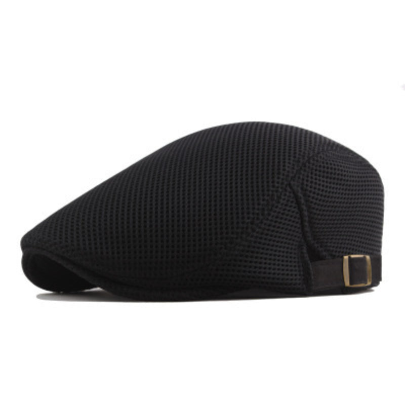 Lichte zomerse flatcap voor dames en heren met unisex pasvorm