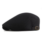 Lichte zomerse flatcap voor dames en heren met unisex pasvorm