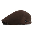 Lichte zomerse flatcap voor dames en heren met unisex pasvorm