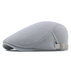 Lichte zomerse flatcap voor dames en heren met unisex pasvorm